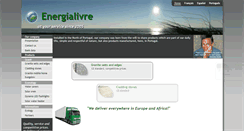 Desktop Screenshot of energialivre.com.pt